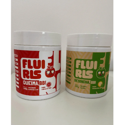Fluiris&#x20;Desincha&#x20;e&#x20;Fluiris&#x20;Queima&#x20;Suplemento&#x20;Alimentar&#x20;em&#x20;P&#x00F3;&#x20;210g