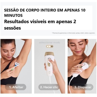 Braun Silk-expert Pro 5 – Depilação a Laser Tecnologia IPL + Vénus - ✅PRONTA ENTREGA