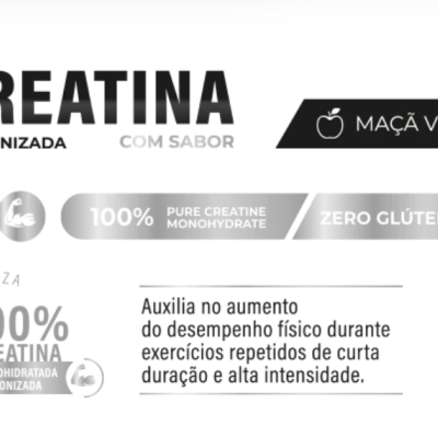 Creatina de Maçã Verde - 240g – Wepink✅PRONTA ENTREGA