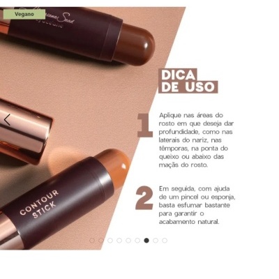 Contorno Rosto em Stick Caramel Bege Mariana Saad Contorno Rosto em Stick Caramel Bege Mariana Saad