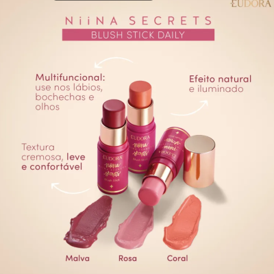 Blush&#x20;Stick&#x20;Daily&#x20;Malva&#x20;Niina&#x20;Secrets&#x20;5g