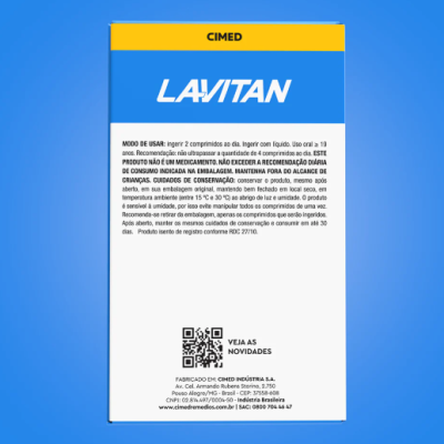 Lavitan&#x20;C&#x00E1;lcio&#x20;&#x2B;&#x20;Vitamina&#x20;D&#x20;1.000&#x20;UI&#x20;60&#x20;comp