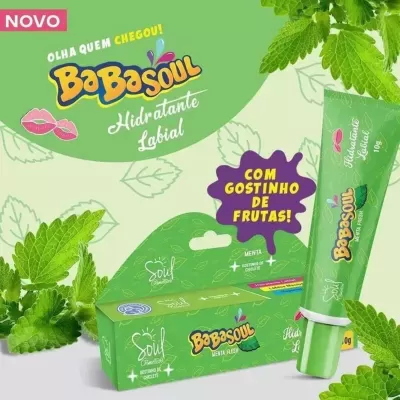 Hidratantes&#x20;Labiais&#x20;Babasoul&#x20;10g&#x20;-&#x20;Sabores&#x20;Variados