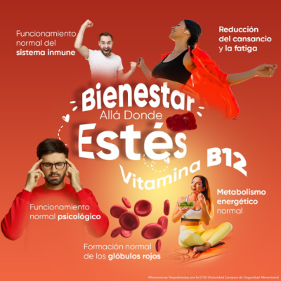 Vitamina B12 1000mcg - 120 Gomas Sabor Morango | para 4 meses ✅PRONTA ENTREGA