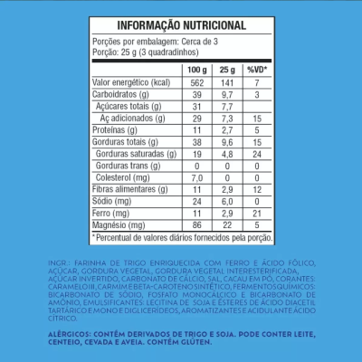 Biscoito Recheado Sabor Chocolate 126g Trakinas