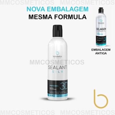 Selagem 3D Semi-definitiva Sem Formol 350ml - Borabella