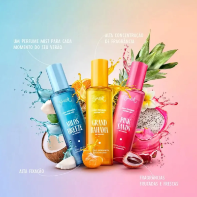 Kit Skelt Mist Pink Sands+ Milos Breeze+ Grand Bahama Kit Skelt Mist Pink Sands+ Milos Breeze+ Grand Bahama
