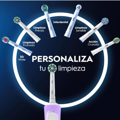 Escova de Dentes Elétrica Oral-B Lilás