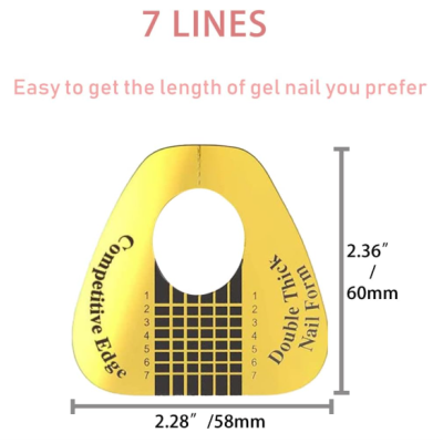 200 Peças Moldes Unhas Extensão de Unhas Acrílicas e Gel✅PRONTA ENTREGA