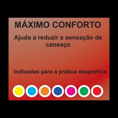 Meia desportiva de Verão