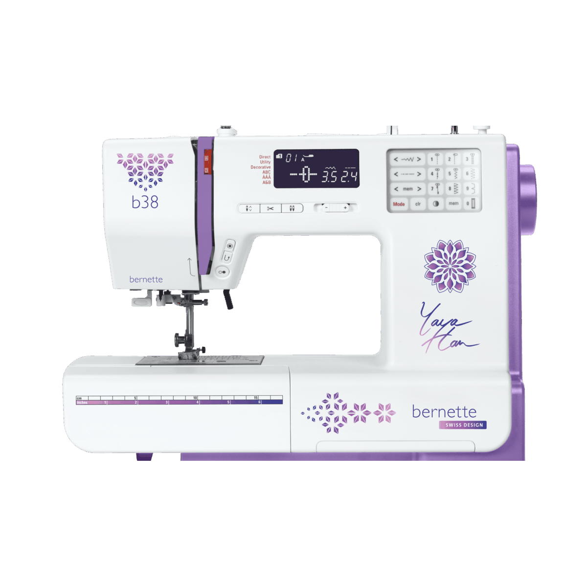 Máquina de costura BERNETTE B38 Yaya Han Edition Máquina de costura BERNETTE B38 Yaya Han Edition