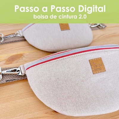 Passo a Passo digital - Bolsa de cintura 2.0