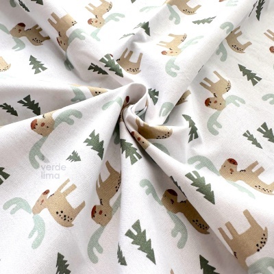 Pack de retalhos - Bear and moose