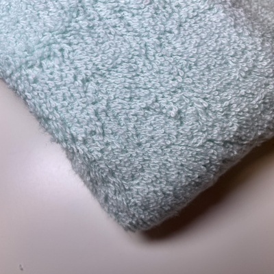 Retalho 21x150cm - TURCO DE ALGODÃO 400G - Verde Menta