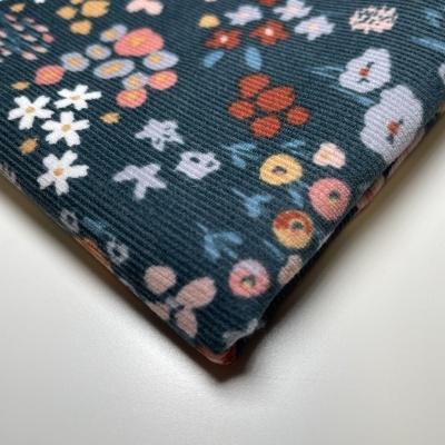 Retalho 41cm x 150cm- Bombazine estampada - Floral