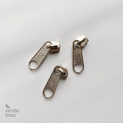 Cursores de fecho zipper malha 5