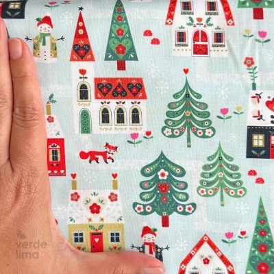 Pack de retalhos - Nordic noel