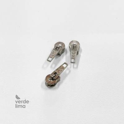 Cursores de fecho zipper malha 3 - Travão