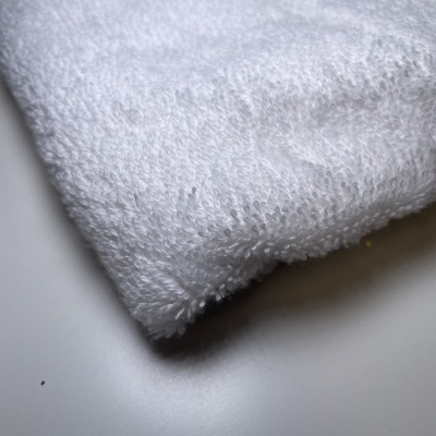 Retalho 27cm x 150cm- Turco de Algodão 400g - Branco