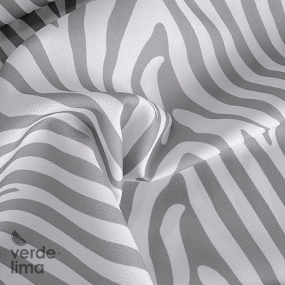 Minimate Impermeável - Padrão Zebra Cinzento