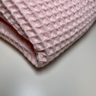 Retalho 35x150cm - Tecido Waffle - Rosa Claro