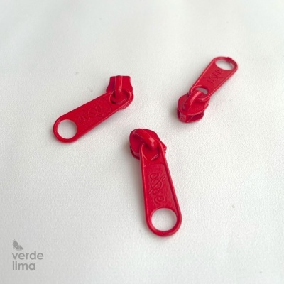 Cursores de fecho zipper malha 5