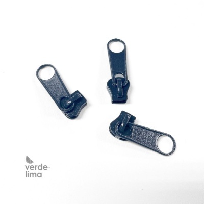 Cursores de fecho zipper malha 5 injectada