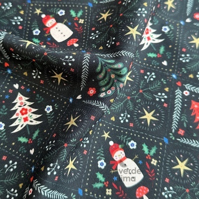 Tecido de Algodão - Nordic noel - Geométrico