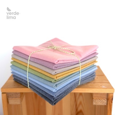 Pack de retalhos - Cambraia de algodão