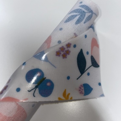 Retalho 30x82cm -Flower Branco (plastificado)