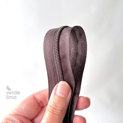 Fecho Zipper malha 5