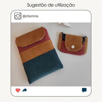 Bombazine risca larga Bombazine risca larga