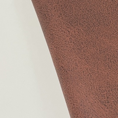 Retalho 13x140cm - Couro sintético dupla face - Terracota