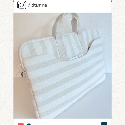 Linho Alentejano com riscas - Resinado