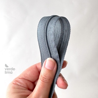 Fecho Zipper malha 5