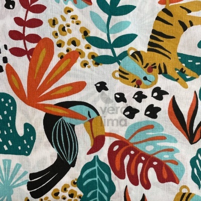 Tropical Jungle - Fundo Branco