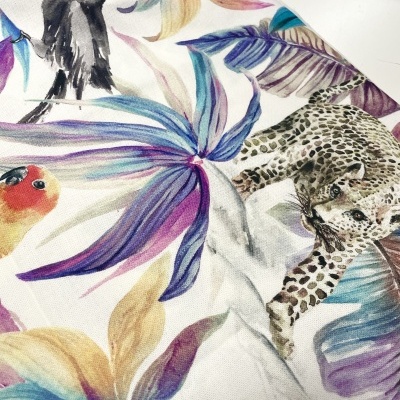 RETALHO 32CM X 140CM - CANVAS ESTAMPADO - TINUM