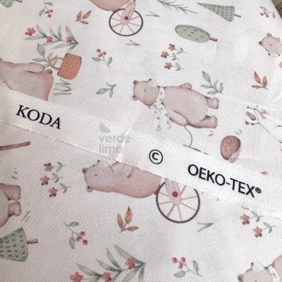 Tecido de Algodão - Estampado Digital - Koda