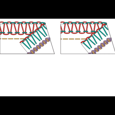 Máquina Corte e Cose e Recobrimento bernette b68