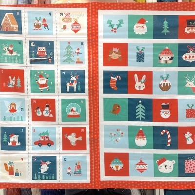 Wonderfull Christmas - Painel calendário do advento