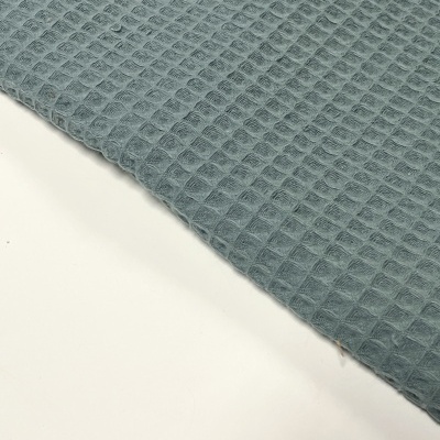 Retalho 31x150cm - Tecido Waffle - Menta escuro