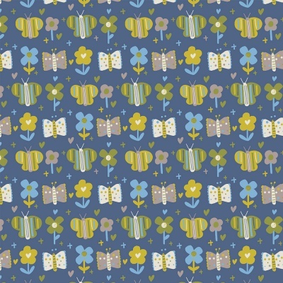 Over the Rainbow - Blue Butterfly