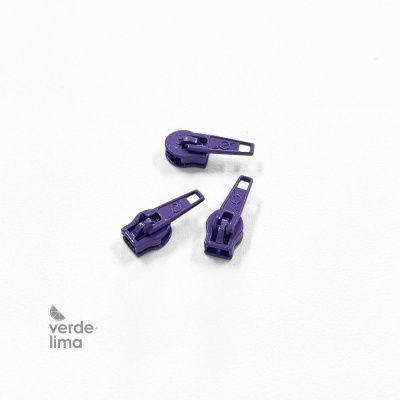 Cursores de fecho zipper malha 3 - Travão