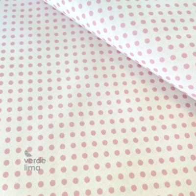 Tecido de Algodão - Cotonet - Bolinhas