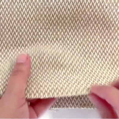 Juta natural com algodão