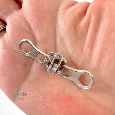 Cursores de fecho zipper malha 5 - Duplo