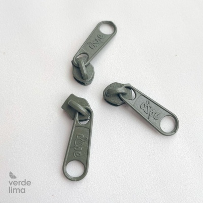 Cursores de fecho zipper malha 5