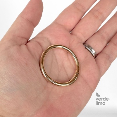 Mosquetão Redondo 3cm