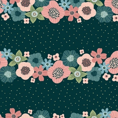 Amazónia - Corrente de flores fundo petróleo