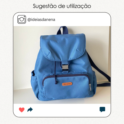 Passo a Passo digital - Mochila com cordão Passo a Passo digital - Mochila com cordão